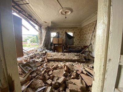 Дім німецьких пивоварів: У Білопіллі військові РФ розбили будинок середини 19 сторіччя Дім німецьких пивоварів: У Білопіллі військові РФ розбили будинок середини 19 сторіччя