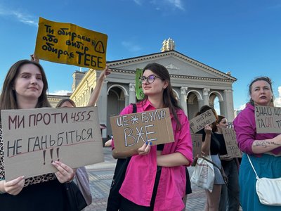 третій день мітингів у Рівному третій день мітингів у Рівному
