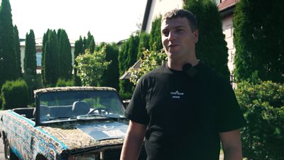 Авто-килим: як хлопці з Рокитного перетворили старі жигулі на кабріолет Авто-килим: як хлопці з Рокитного перетворили старі жигулі на кабріолет