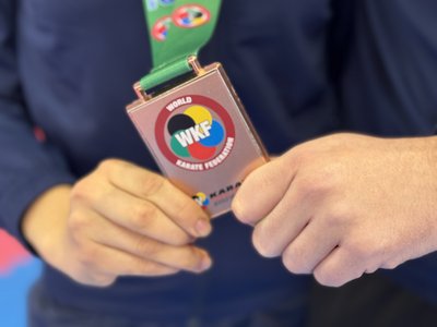 Сумська каратистка Вероніка Філатова про здобуту "бронзу" на турнірі у Венеції Сумська каратистка Вероніка Філатова про здобуту "бронзу" на турнірі у Венеції