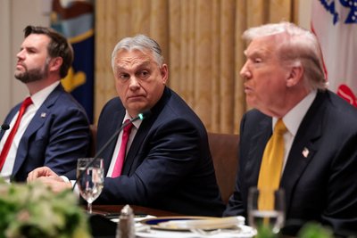 Трамп зустрівся з Орбаном у Білому Домі Трамп зустрівся з Орбаном у Білому Домі