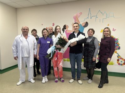 Важили менш як 1 кг: з перинатального центру в Луцьку виписали двох "малюків-поспішайок" Важили менш як 1 кг: з перинатального центру в Луцьку виписали двох "малюків-поспішайок"