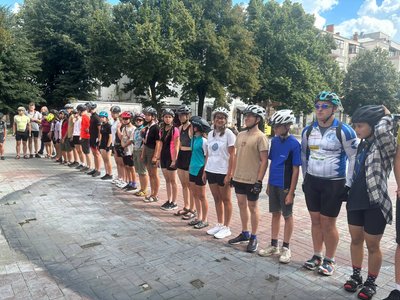 Проїдуть шляхом Camino Podolico: у Вінниці стартував мандрівний велотабір для пластунів