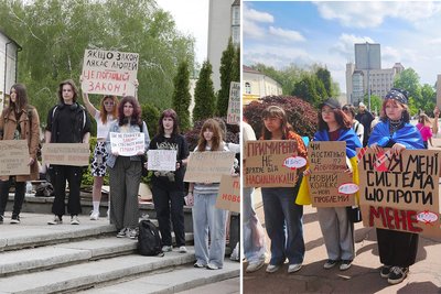 У Житомирі провели акцію проти проєкту нового Цивільного кодексу У Житомирі провели акцію проти проєкту нового Цивільного кодексу
