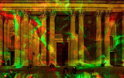 Артінсталяція митця з Дніпра Миколи Каблуки експонується у Центральному соборі Лондона Артінсталяція митця з Дніпра Миколи Каблуки експонується у Центральному соборі Лондона