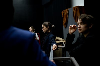 Репетиція вистави "Д.І.М." Репетиція вистави "Д.І.М."