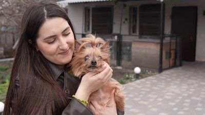 З окопів – у родину: пес з Авдіївки знайшов дім у Кропивницькому З окопів – у родину: пес з Авдіївки знайшов дім у Кропивницькому