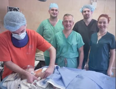 В Одесі шестимісячній дитині провели операцію на серці В Одесі шестимісячній дитині провели операцію на серці