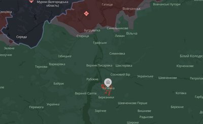 Бугаївка на мапі, 19 грудня 2025 року