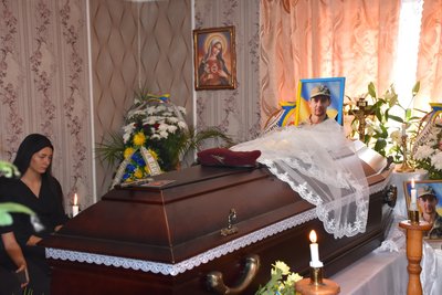 Бучацька громада, похорон, боєць Роман Сокальський Бучацька громада, похорон, боєць Роман Сокальський