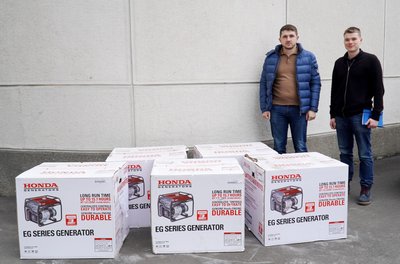 Одеська область отримала п'ять генераторів від американських партнерів Одеська область отримала п'ять генераторів від американських партнерів