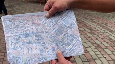 Карта перенесення гаражів Карта перенесення гаражів