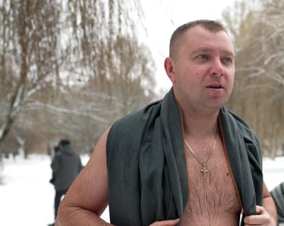 купання в ополонці, водохреще, Юрій Курпіта