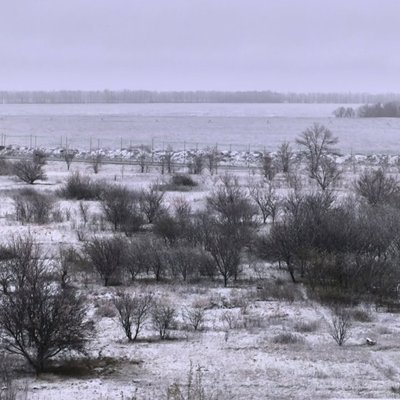 Сніг на Північній Салтівці Сніг на Північній Салтівці