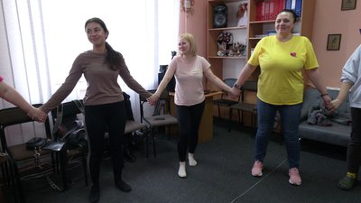 Як навчають лікарняних клоунів у Рівному Як навчають лікарняних клоунів у Рівному