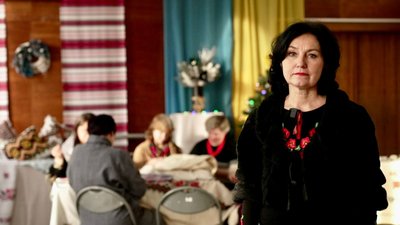 тернопіль, ірина мигович, вишиванка на ратушу, 17 грудня 2025 року тернопіль, ірина мигович, вишиванка на ратушу, 17 грудня 2025 року