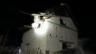 Вночі 18 лютого поблизу Черкас було чутно звуки вибухів: що відомо Вночі 18 лютого поблизу Черкас було чутно звуки вибухів: що відомо