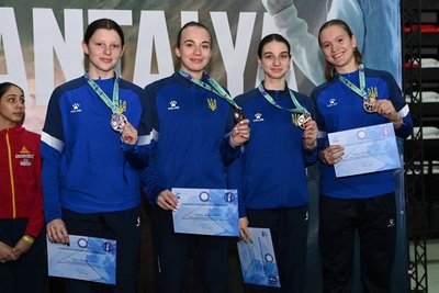 Черкаська спортсменка у складі команди виборола нагороду на чемпіонаті Європи Черкаська спортсменка у складі команди виборола нагороду на чемпіонаті Європи