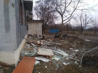 Наслідки обстрілів Донеччини 28 січня. Фото: Telegram / Павло Кириленко Наслідки обстрілів Донеччини 28 січня. Фото: Telegram / Павло Кириленко