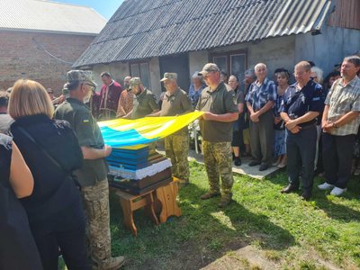 Володимир Глюза, похорон, ЗСУ Володимир Глюза, похорон, ЗСУ