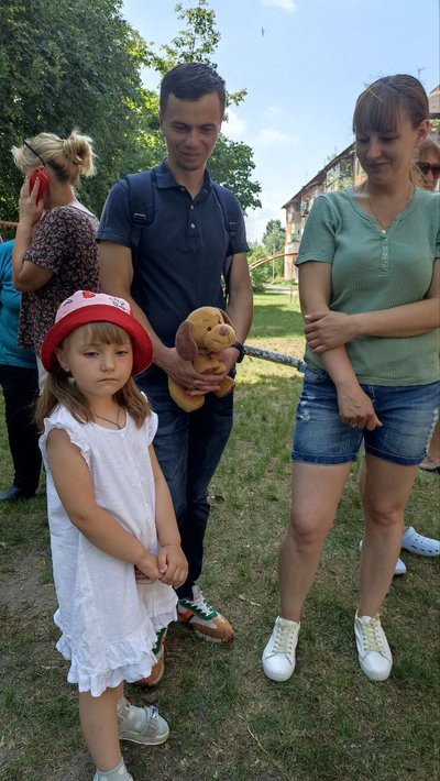 Альона Хомчук з родиною Альона Хомчук з родиною