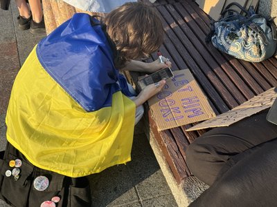 В Україні тривають протести проти відставки Федорова з посади очільника МОУ: День 11 В Україні тривають протести проти відставки Федорова з посади очільника МОУ: День 11