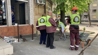 Кафе "Розмарин" пошкодили у Харкові російські бпла Кафе "Розмарин" пошкодили у Харкові російські бпла