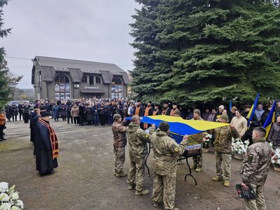 тернопіль, володимир сапливий, похорон, 12 грудня 2025 року