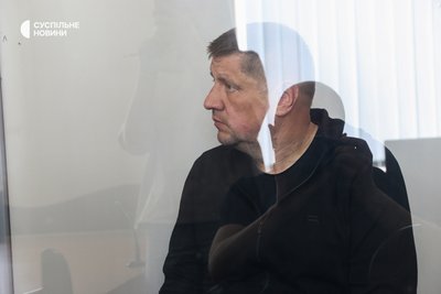 Заступник начальника поліції Івано-Франківської області Володимир Яцюк у Печерському суді Києві, 21 травня 2026 року
