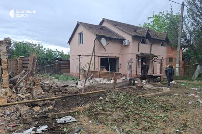 "Все зруйновано": очевидці про наслідки атаки дронів на Одещину "Все зруйновано": очевидці про наслідки атаки дронів на Одещину