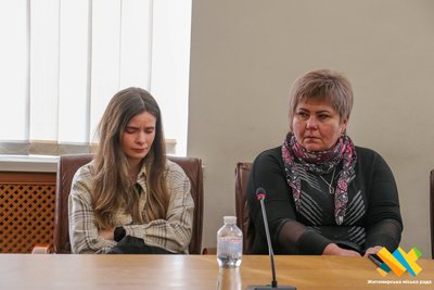 У Житомирі родинам загиблих захисників вручили державні нагороди У Житомирі родинам загиблих захисників вручили державні нагороди