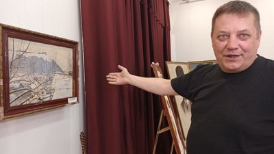 Директор Кременецького краєзнавчого музею Андрій Левчук, Іван Хворостецький Директор Кременецького краєзнавчого музею Андрій Левчук, Іван Хворостецький