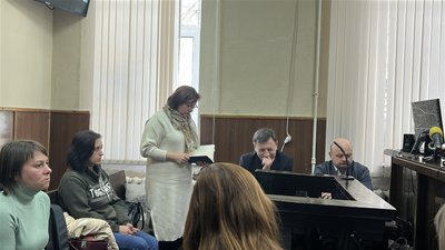 Галина Гладенька, директорка дитсадку у Кременчуці Галина Гладенька, директорка дитсадку у Кременчуці