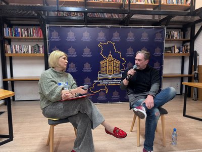 Андрухович в Одесі: про "Дванадцять обручів", війну і прощання з імперією Андрухович в Одесі: про "Дванадцять обручів", війну і прощання з імперією