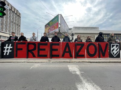 "Не мовчи! Полон вбиває!", Free Azov, акція, полон "Не мовчи! Полон вбиває!", Free Azov, акція, полон