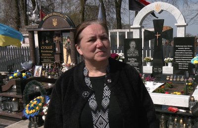 На Тернопільщині вшанували пам'ять загиблого на війні Олега Барни