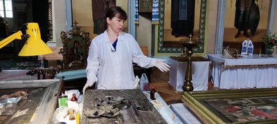 Ікони, реставрація, Свято-Миколаївський собор Ікони, реставрація, Свято-Миколаївський собор