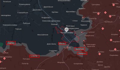 Бої біля Костянтинівки Бої біля Костянтинівки