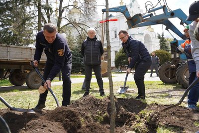 На Полтавщині висадили дерева пам’яті у межах акції "1 мільйон дерев життя"