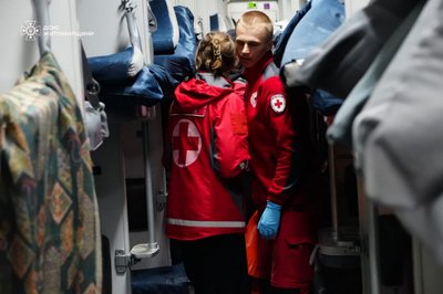 На Житомирщину з Донецької області прибув евакуаційний потяг із людьми похилого віку На Житомирщину з Донецької області прибув евакуаційний потяг із людьми похилого віку