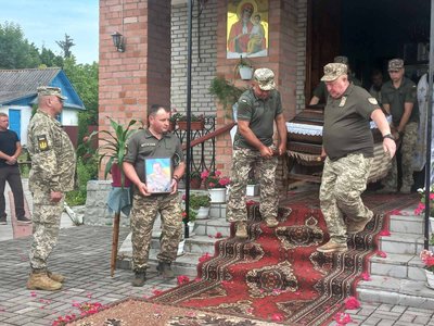 Похорон, Борсуківська громада, Тернопіль, Олег Музичук, ЗСУ Похорон, Борсуківська громада, Тернопіль, Олег Музичук, ЗСУ