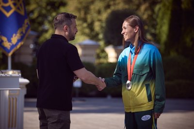 Президент України нагородив призерів Паралімпіади-2024 з Дніпропетровщини та їхніх тренерів Президент України нагородив призерів Паралімпіади-2024 з Дніпропетровщини та їхніх тренерів