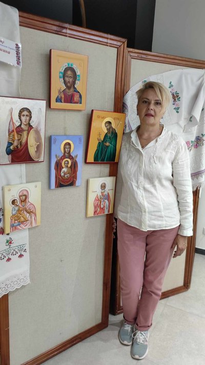 "Благословіння священника сприйняла як довіру" — іконописиця Алла Волошина з Житомира