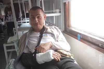 Іван Дуткевич після поранення Іван Дуткевич після поранення