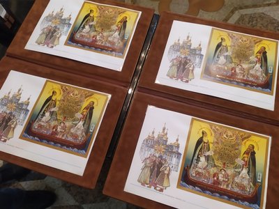Укрпошта презентувала нову різдвяну марку в Лаврі Укрпошта презентувала нову різдвяну марку в Лаврі