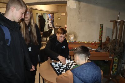 В Охтирці провели День шахів на честь земляка Лева Капусти В Охтирці провели День шахів на честь земляка Лева Капусти