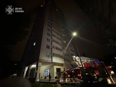 У Солом'янському районі Києва безпілотник влучив у будинок — Кличко У Солом'янському районі Києва безпілотник влучив у будинок — Кличко