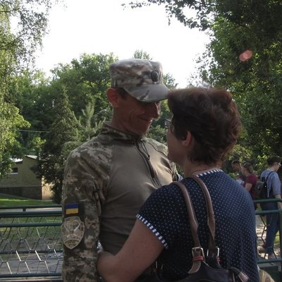 Олександр Савченко з дружиною Олександр Савченко з дружиною