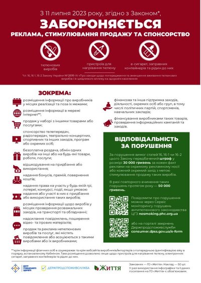 Антитютюнове законодавство і заборона спонсорства Антитютюнове законодавство і заборона спонсорства
