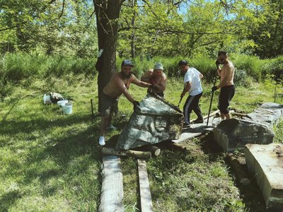 На Вінниччині розпочали реконструкцію давнього слов’янського святилища На Вінниччині розпочали реконструкцію давнього слов’янського святилища